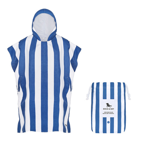 Poncho Hooded Towels for Adults by Dock & Bay