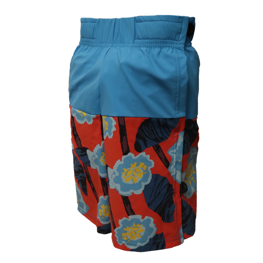 Boys Adaptable wrap lie flat swim shorts