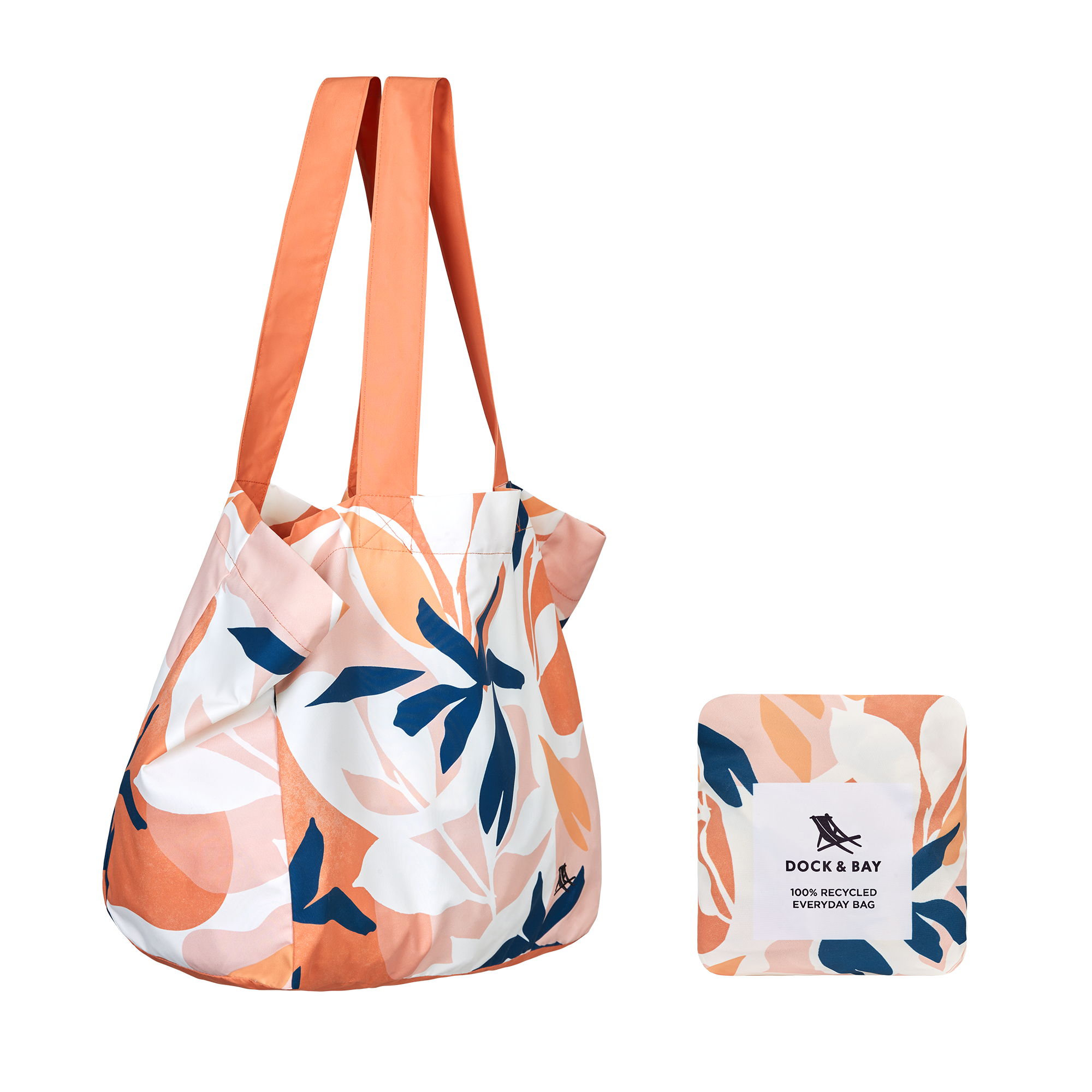 Dock & Bay Foldable Beach Bag - For Every Day, 100% Recycled