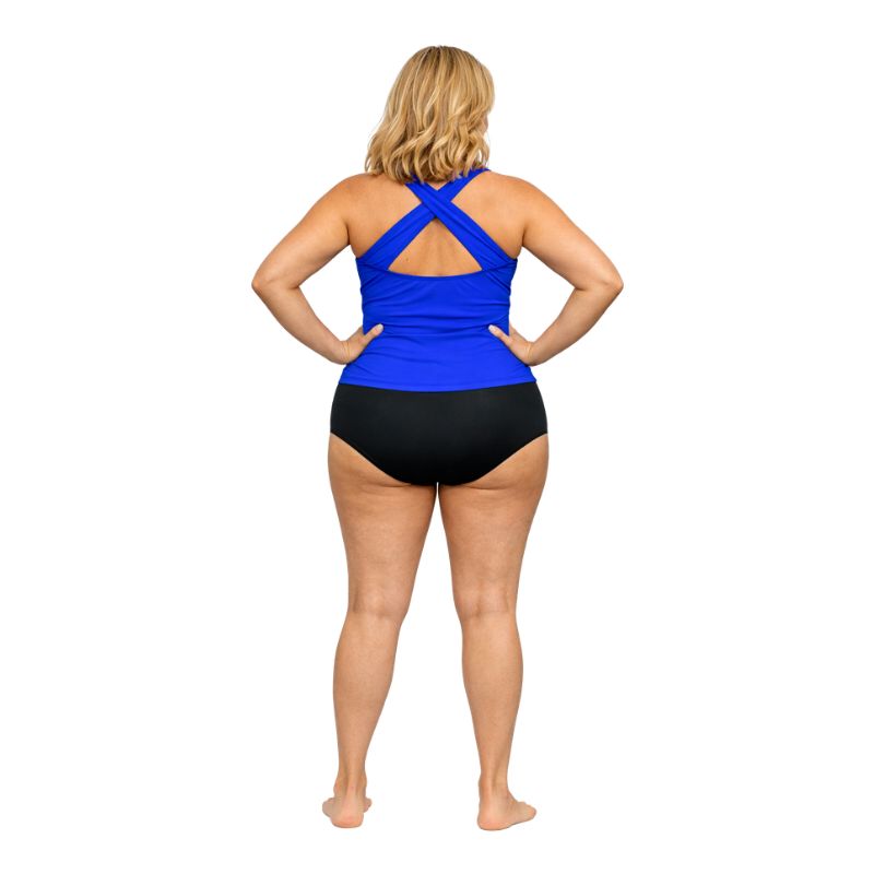 Ladies Incontinence Swimsuit with waterproof swim pants integrated