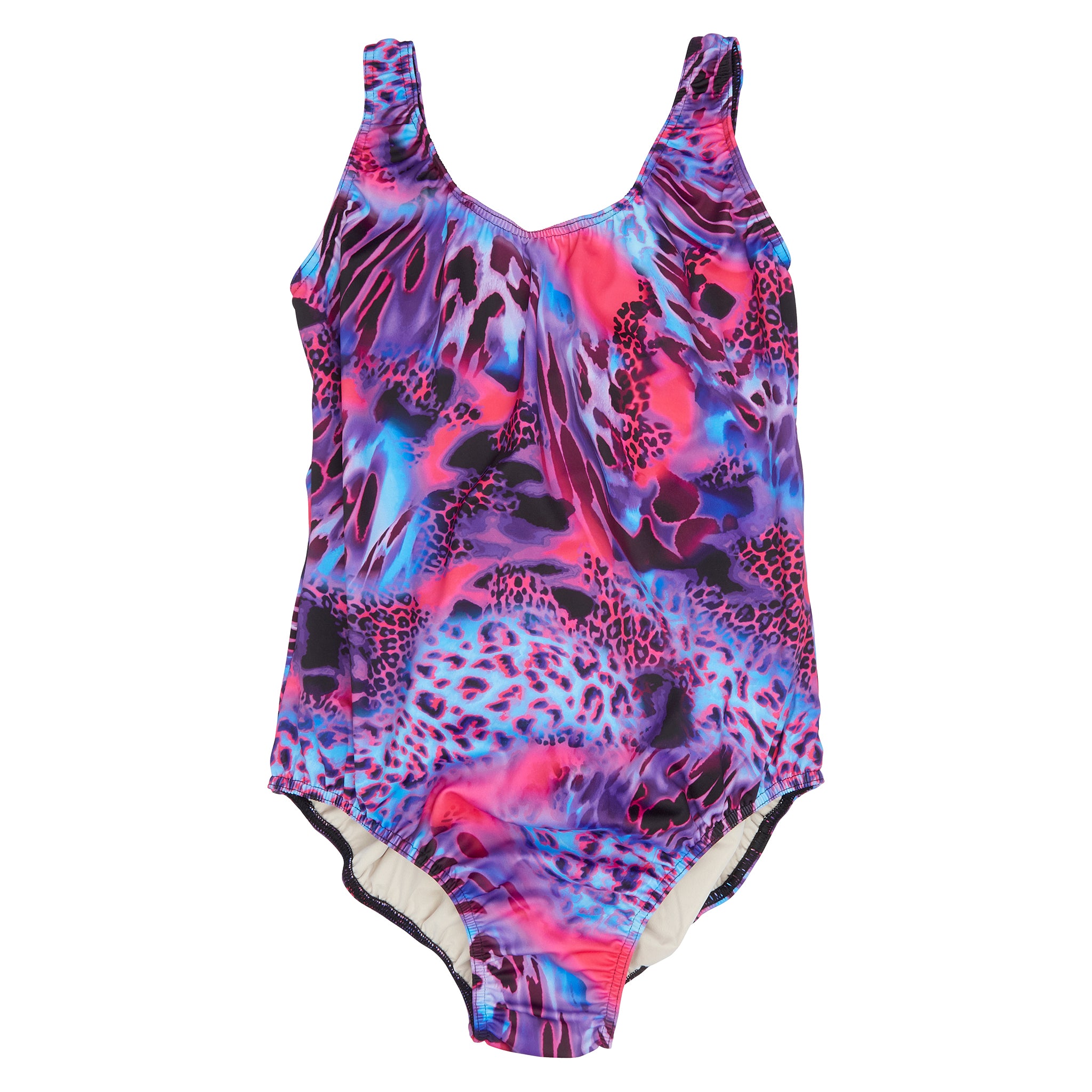 Hi Line Ladies Swimsuit - Safari