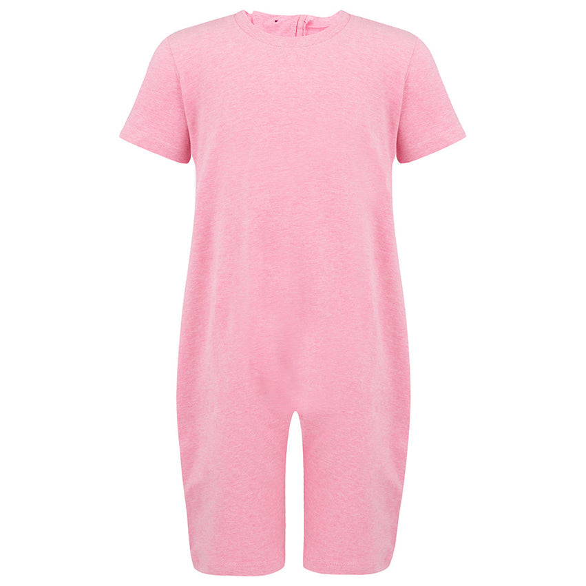 Kaycey Z Secret Zip Back Jumpsuits - Short Sleeve / Knee Length
