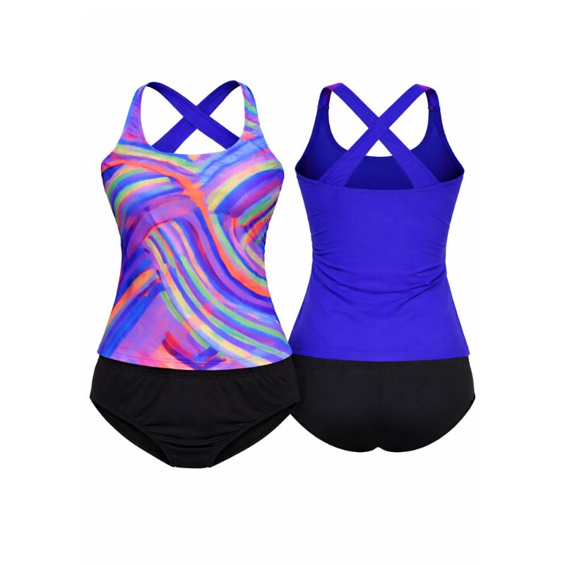 Kes Vir Incontinence Swimsuit 2 piece with integrated swim nappy