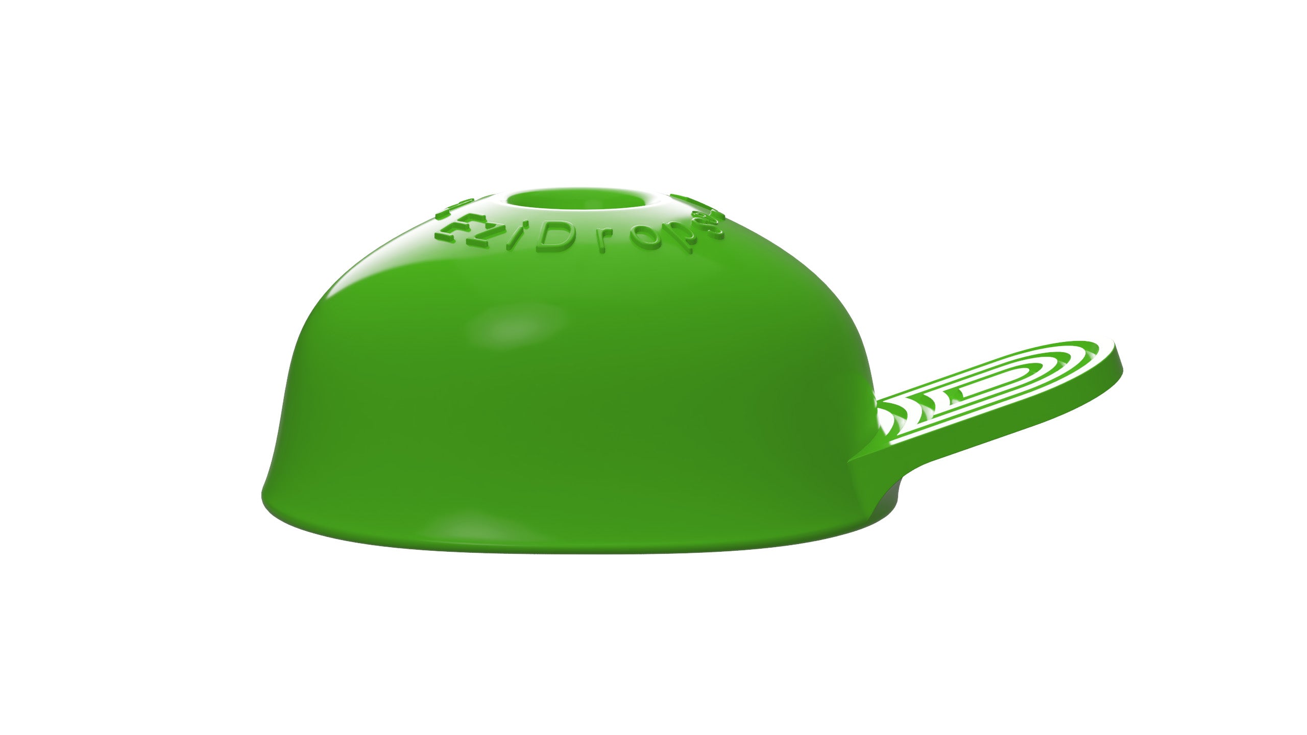 Lime green EziDrops Eye Drop Dispenser Aid