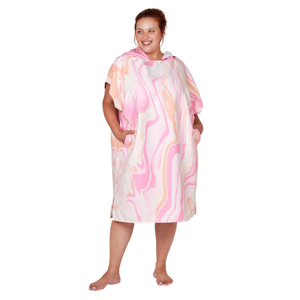 Poncho Hooded Towels for Adults