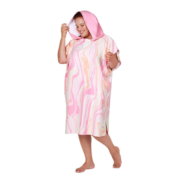 Poncho Hooded Towels for Adults