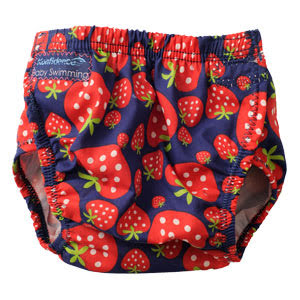 Konfidence Swim Nappy 3-30 mths / Strawberry Navy