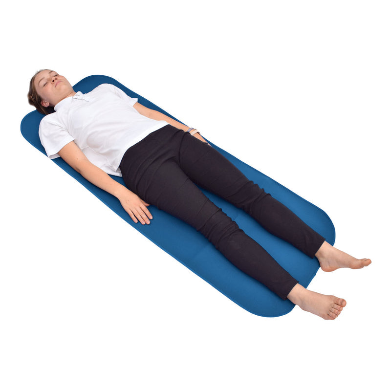 Bibetta adult and teen waterproof changing mat in Steel Blue and Black