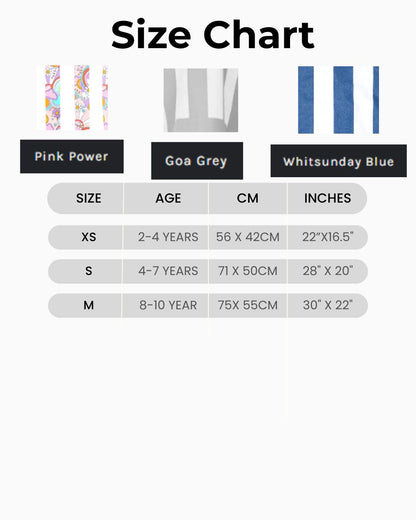 Dock and Bay Old Size Chart