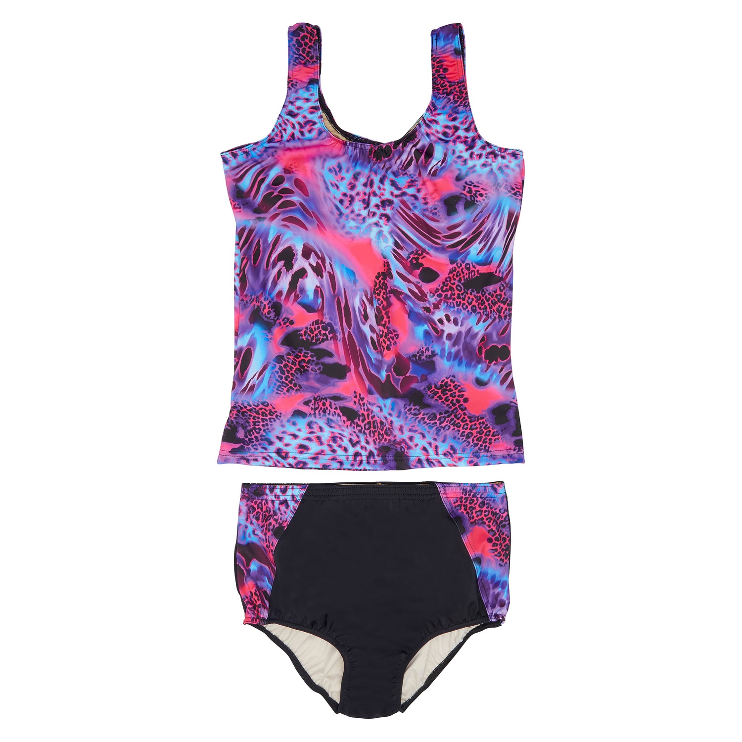 Hi Line Ladies Tankini - Safari