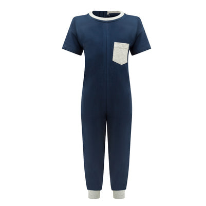 KayCey®Z Secret Zip Back Jumpsuits - Short Sleeve / Ankle Length (KIDS)