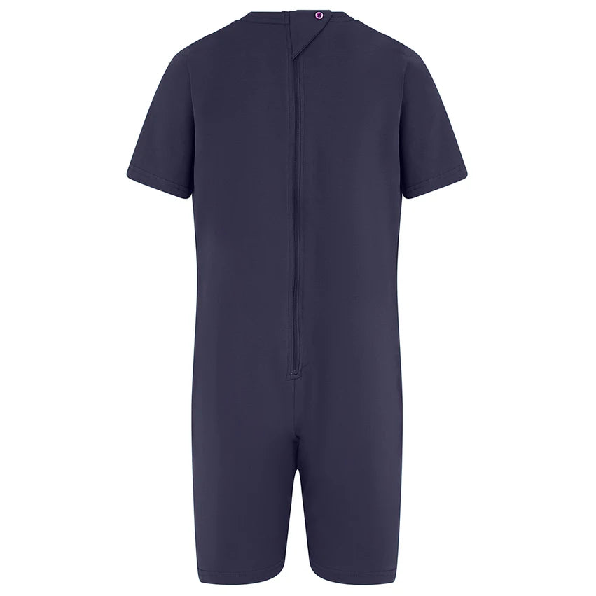 KayCey Kids Secret Zip Back Jumpsuit – Short Sleeve / Knee Length