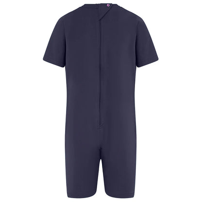 KayCey Kids Secret Zip Back Jumpsuit – Short Sleeve / Knee Length