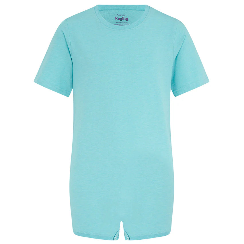 KayCey Kids Short Sleeve Popper Vest – Adaptive Bodysuit
