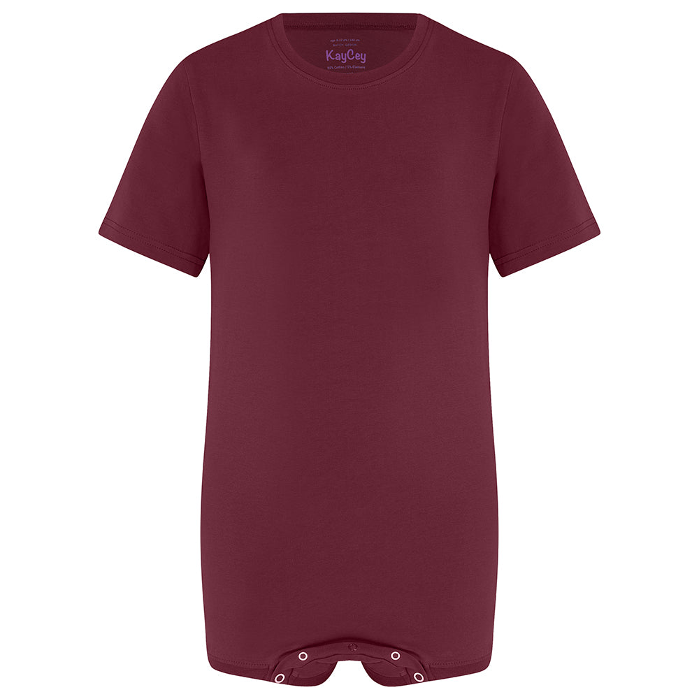 KayCey Adult Popper Vest - Short Sleeve, Colour Range
