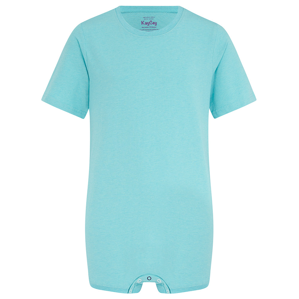 KayCey Adult Popper Vest - Short Sleeve, Colour Range