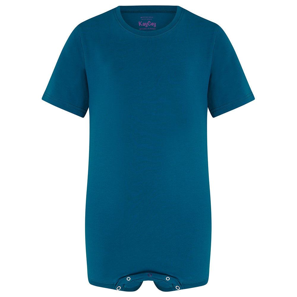 KayCey Adult Popper Vest - Short Sleeve, Colour Range