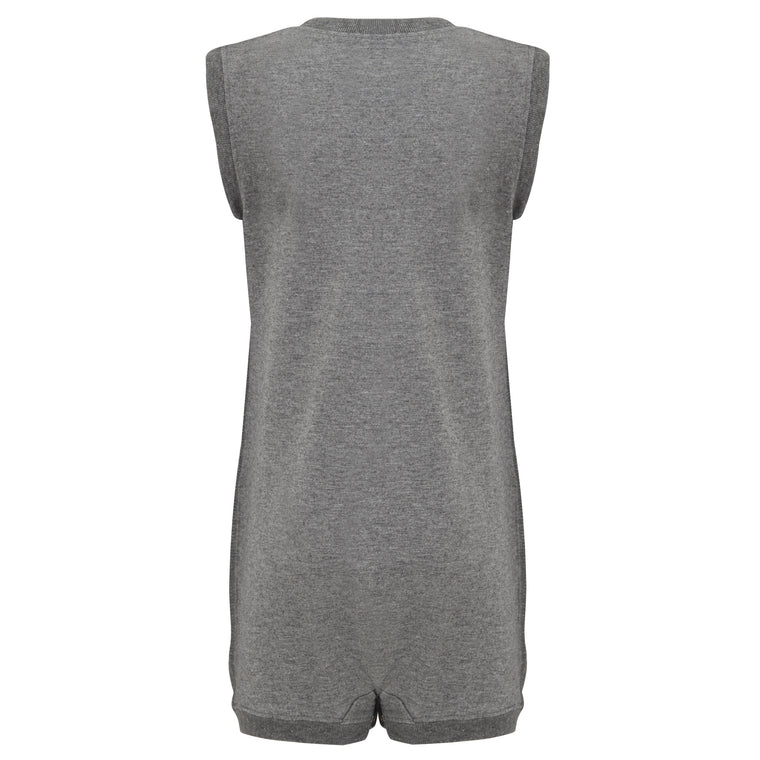 kaycey kids sleeveless popper vest back