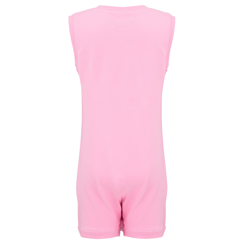 girls kaycey sleeveless popper vest back for children with special needs