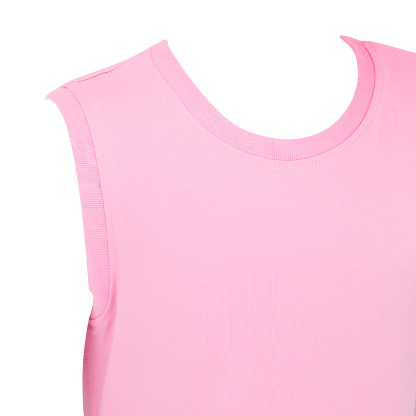 girls kaycey kids sleeveless popper vest secure fit neck and shoulder 
