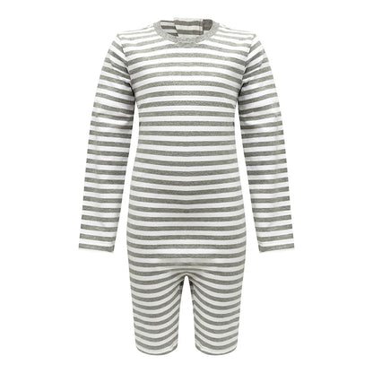 KayCey Kids Zipback Jumpsuits Long Sleeve-Short Leg