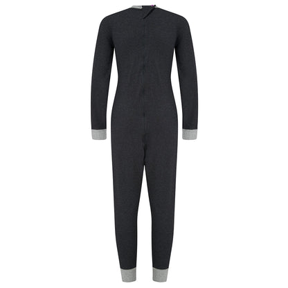 Gray onesie on a white background