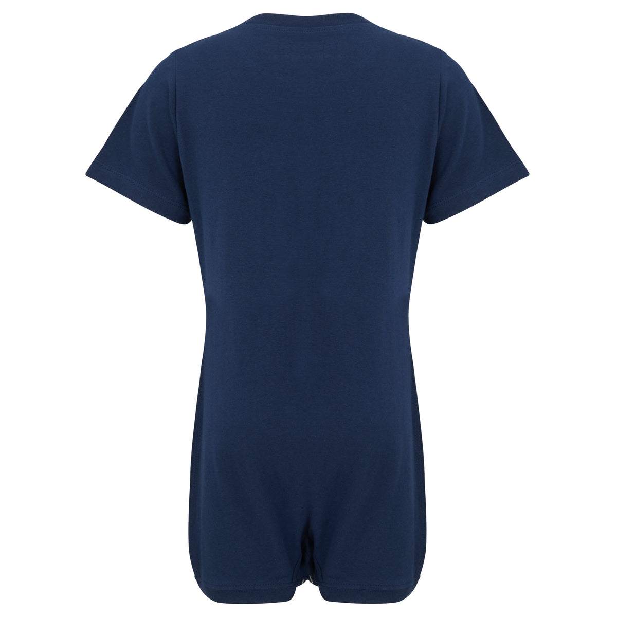 the back Navy blue  on a white background