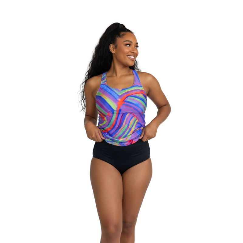 Incontinence Swimsuit 2 piece with Incontinence Swim pant for women