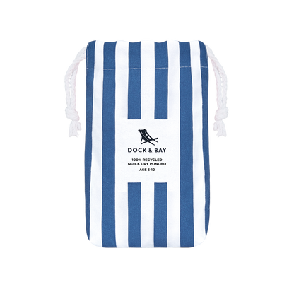 Dock &amp; Bay Kids Poncho - Quick Dry Hooded Towel