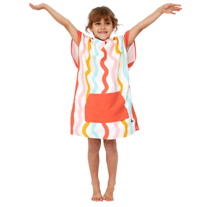 Dock &amp; Bay Kids Poncho - Quick Dry Hooded Towel