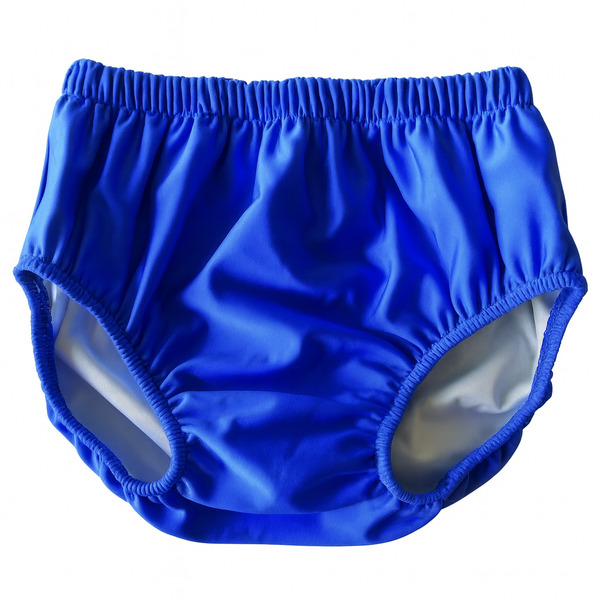 UP360 youth reusable swim briefs in blue