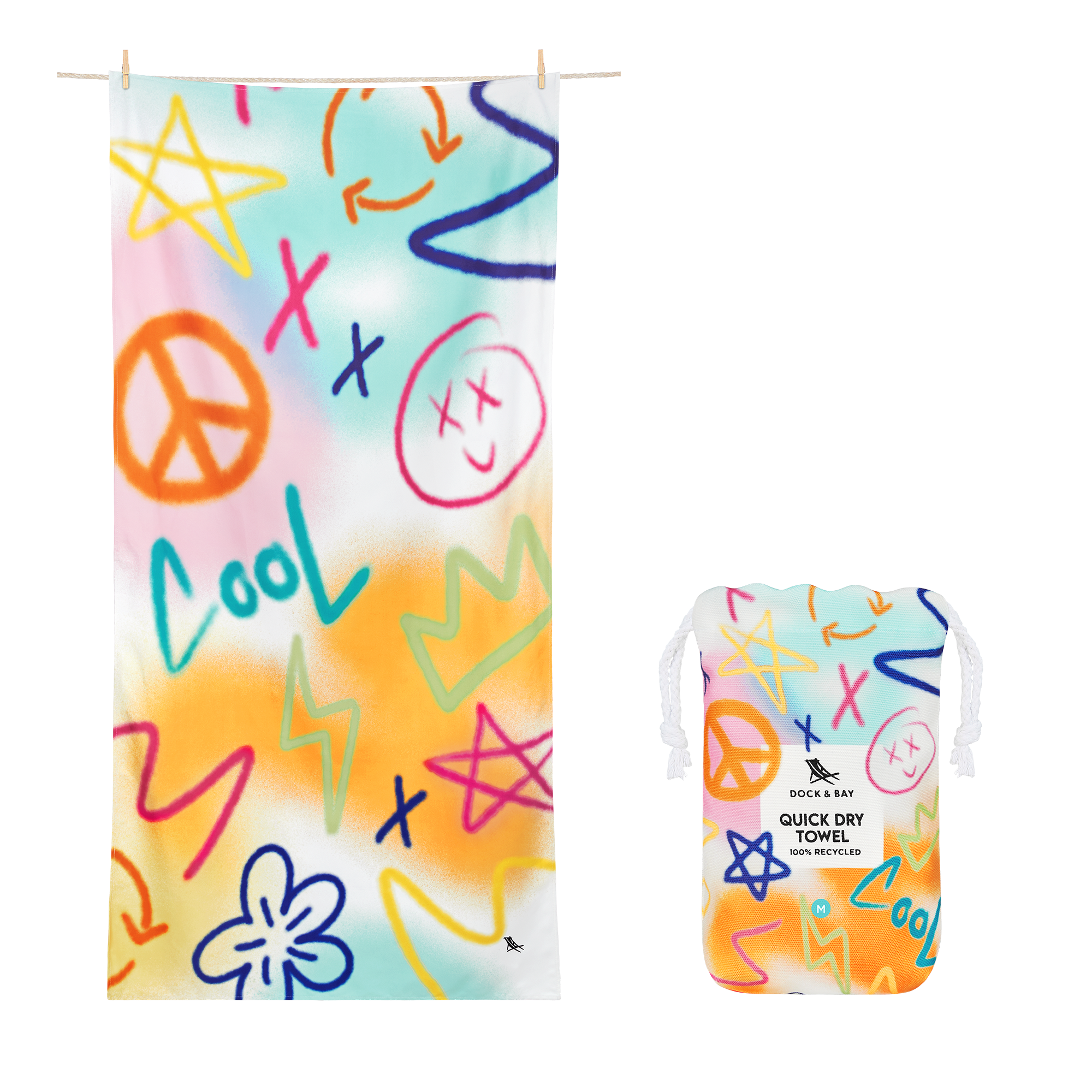 Dock &amp; Bay Kids Beach Towels Quick Dry