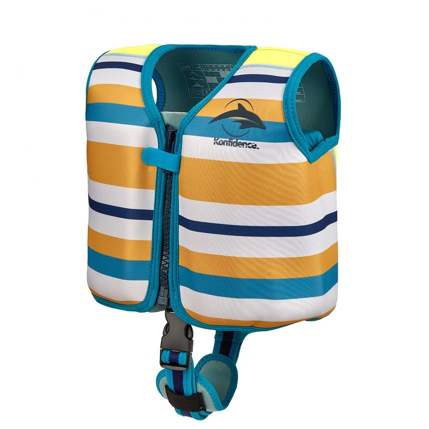 Striped Konfidence life jacket