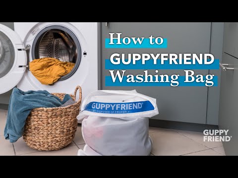 Guppyfriend Washing Bag for Swimwear &amp; Sportswear – Microfibre Catching Laundry Bag