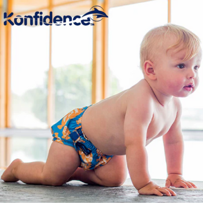 The Original Konfidence Splashy™ AquaNappy™ - One Size Fits All Swim Nappy