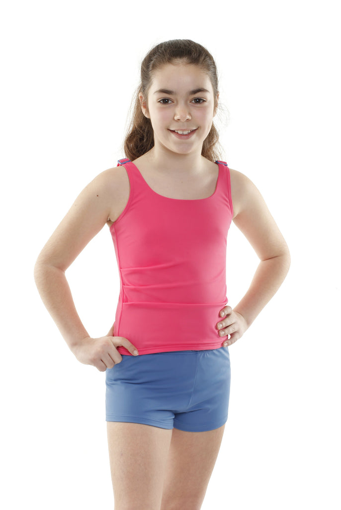 Kes-Vir Girl's Tankini with shorts - Incy Wincy Swimstore