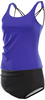 Kes-Vir Ladies Tankini Top in Purple - Incy Wincy Swimstore