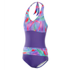 Kes-Vir™ Ladies Sash Swimsuit - Indigo Wave - Incy Wincy Swimstore