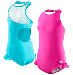Kes-Vir Halterneck with leg frill - Incy Wincy Swimstore