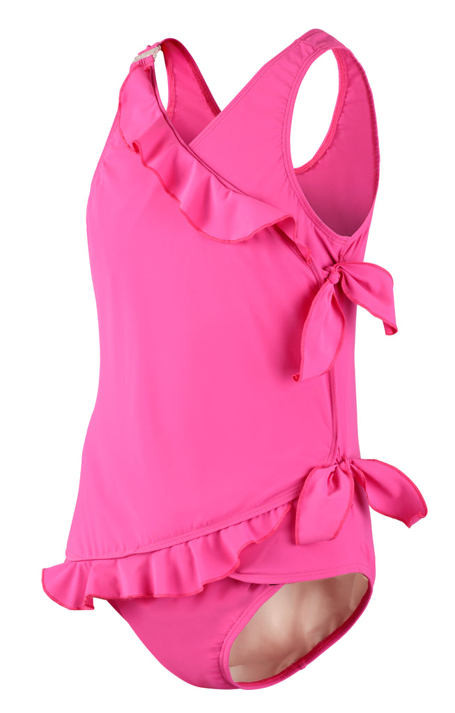 Kes-Vir Waterfall Swimsuit in Pink
