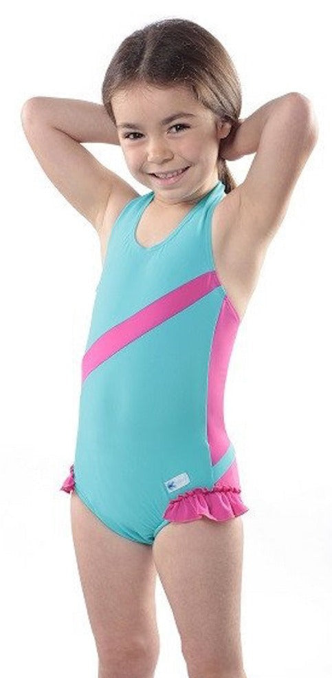 Kes-Vir Designer Halterneck Swimsuit - Incy Wincy Swimstore