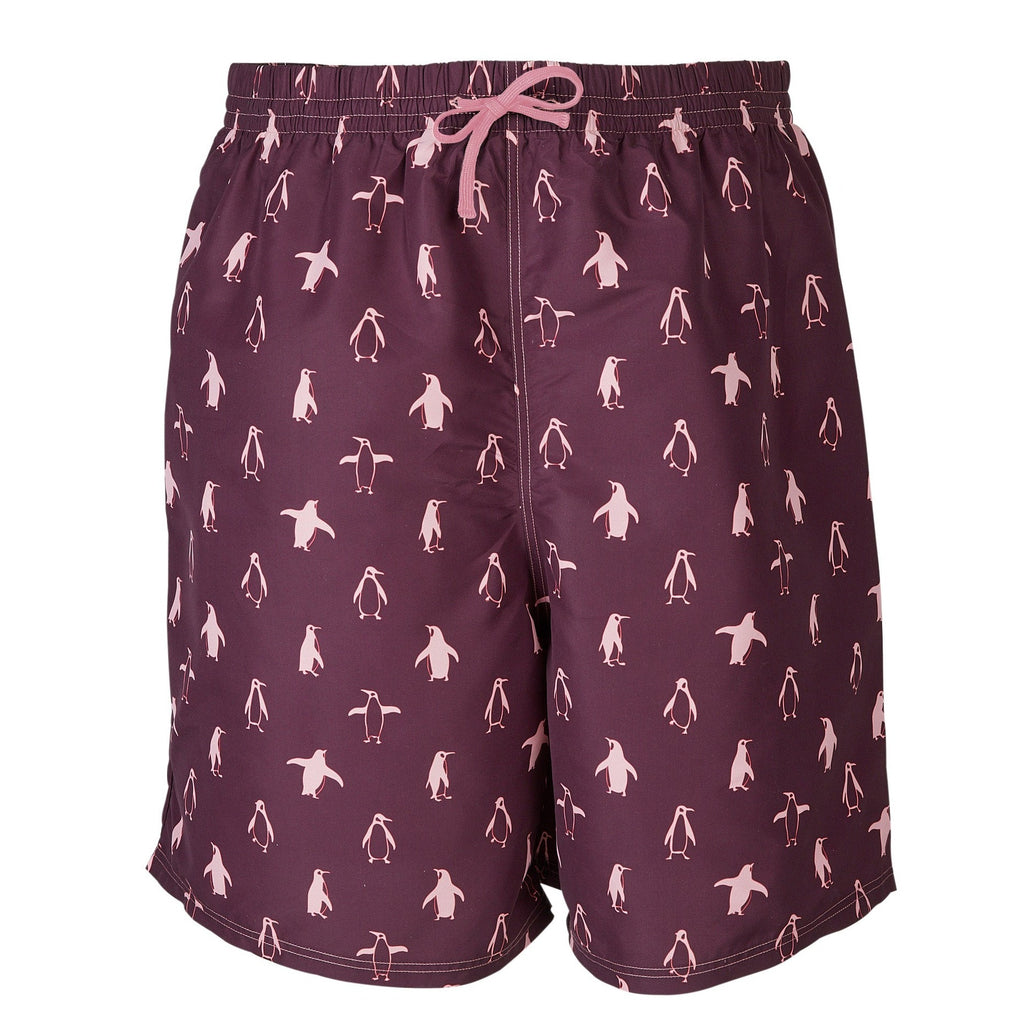 Kes-Vir Men's Penguin Board Shorts