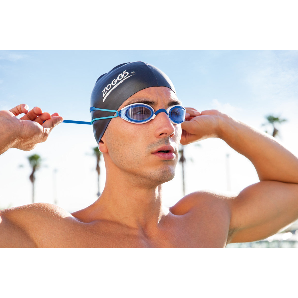 zoggs fusion air goggles Zoggs Fusion Air Swimming Goggles Blue